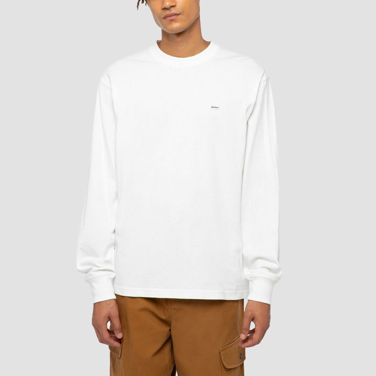 Dickies Clancy Heavyweight Longsleeve T-Shirt White