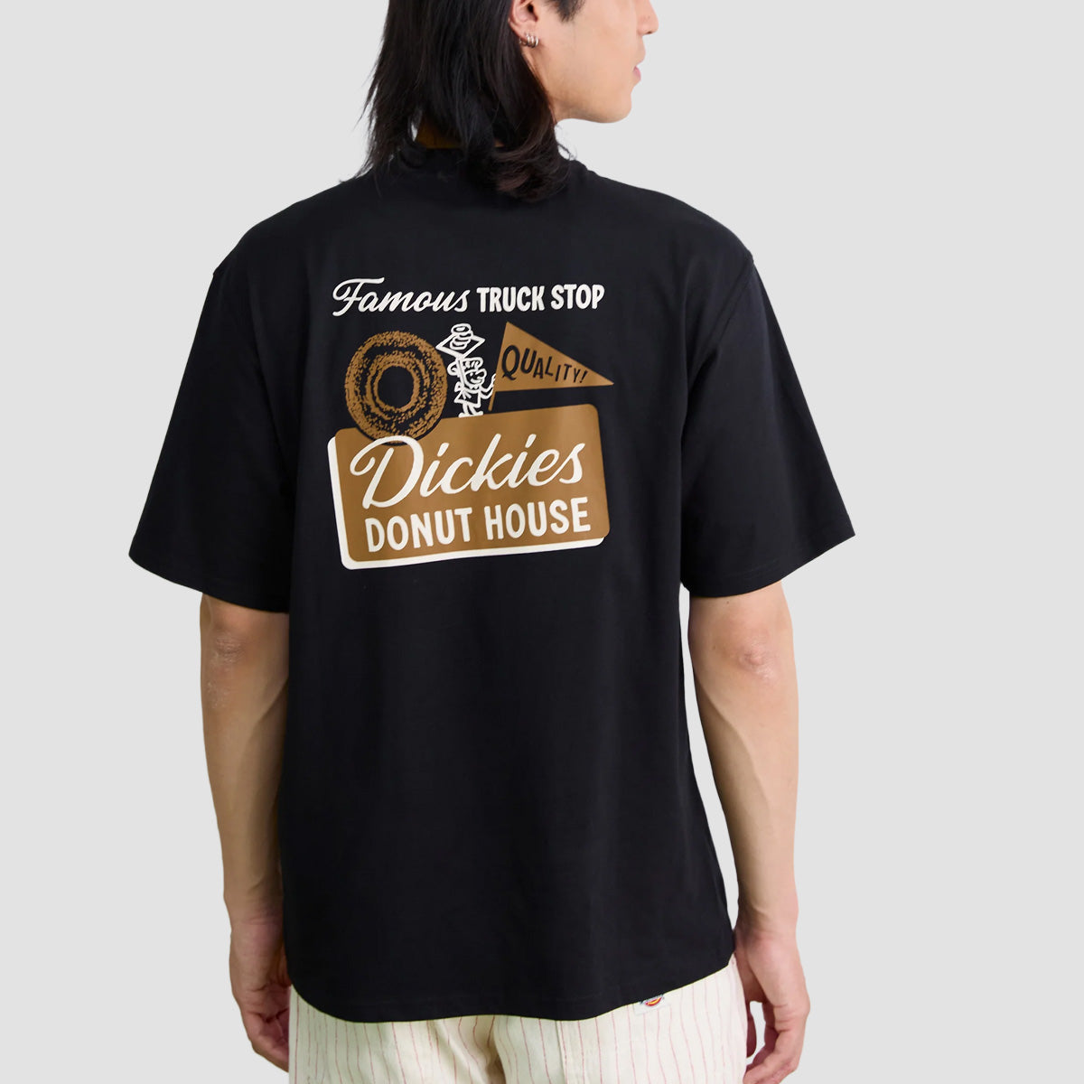 Dickies Donut House T-Shirt Black