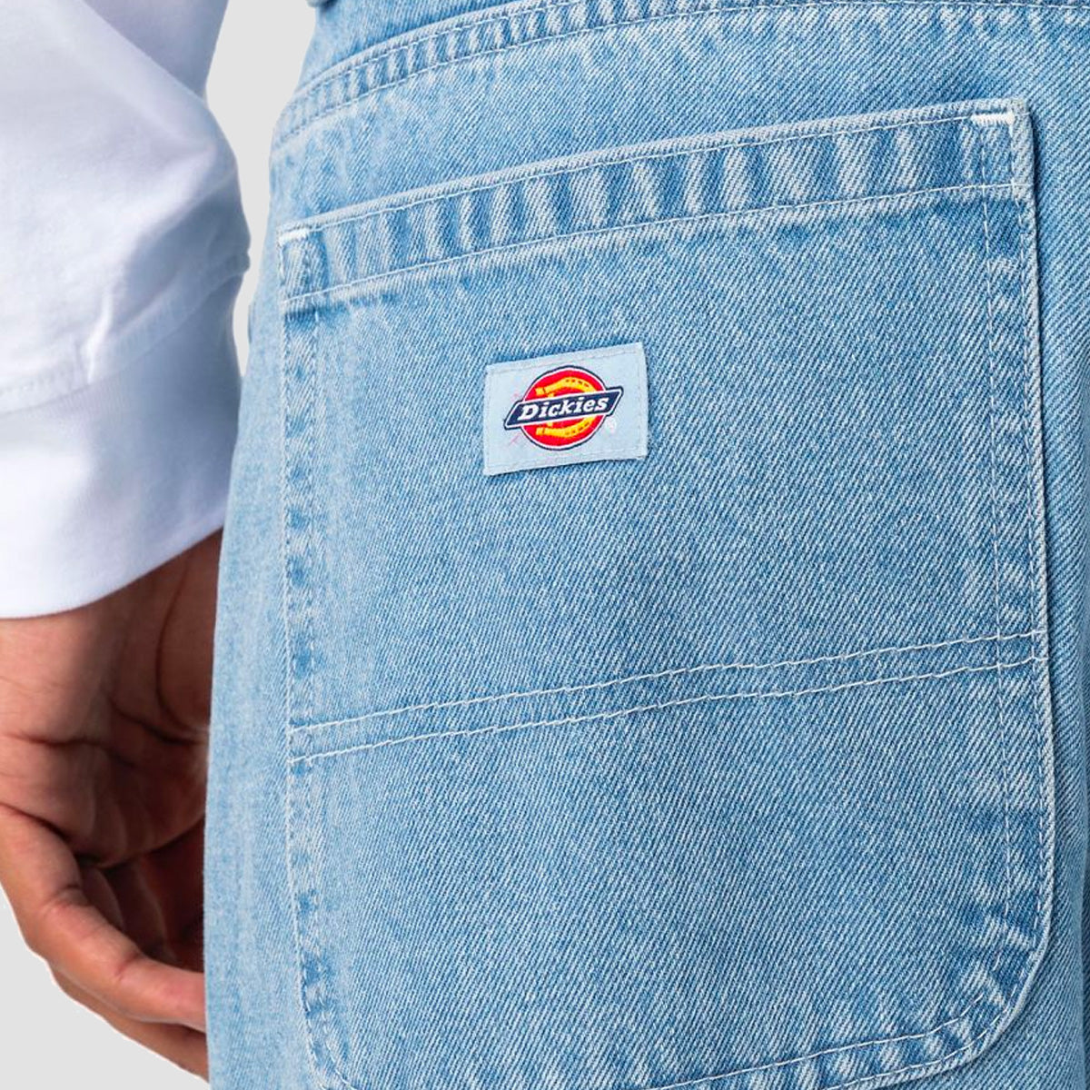 Dickies Double Knee Relaxed Fit Jeans Light Wash Dickies Double Knee Relaxed Fit Jeans Light Wash