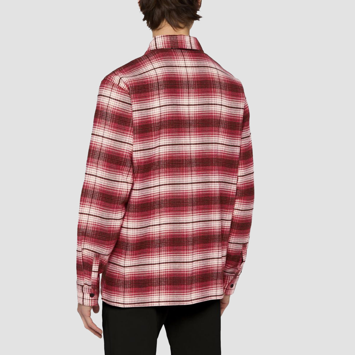 Dickies Forest Check Longsleeve Shirt Red Ochre