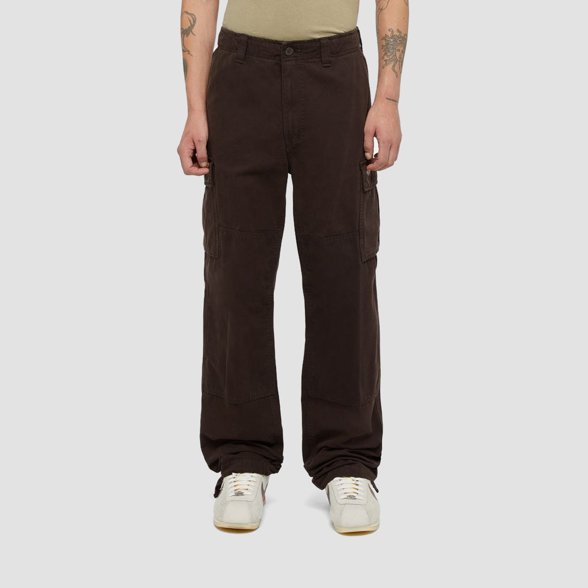 Dickies Johnson Cargo Pants Dark Brown