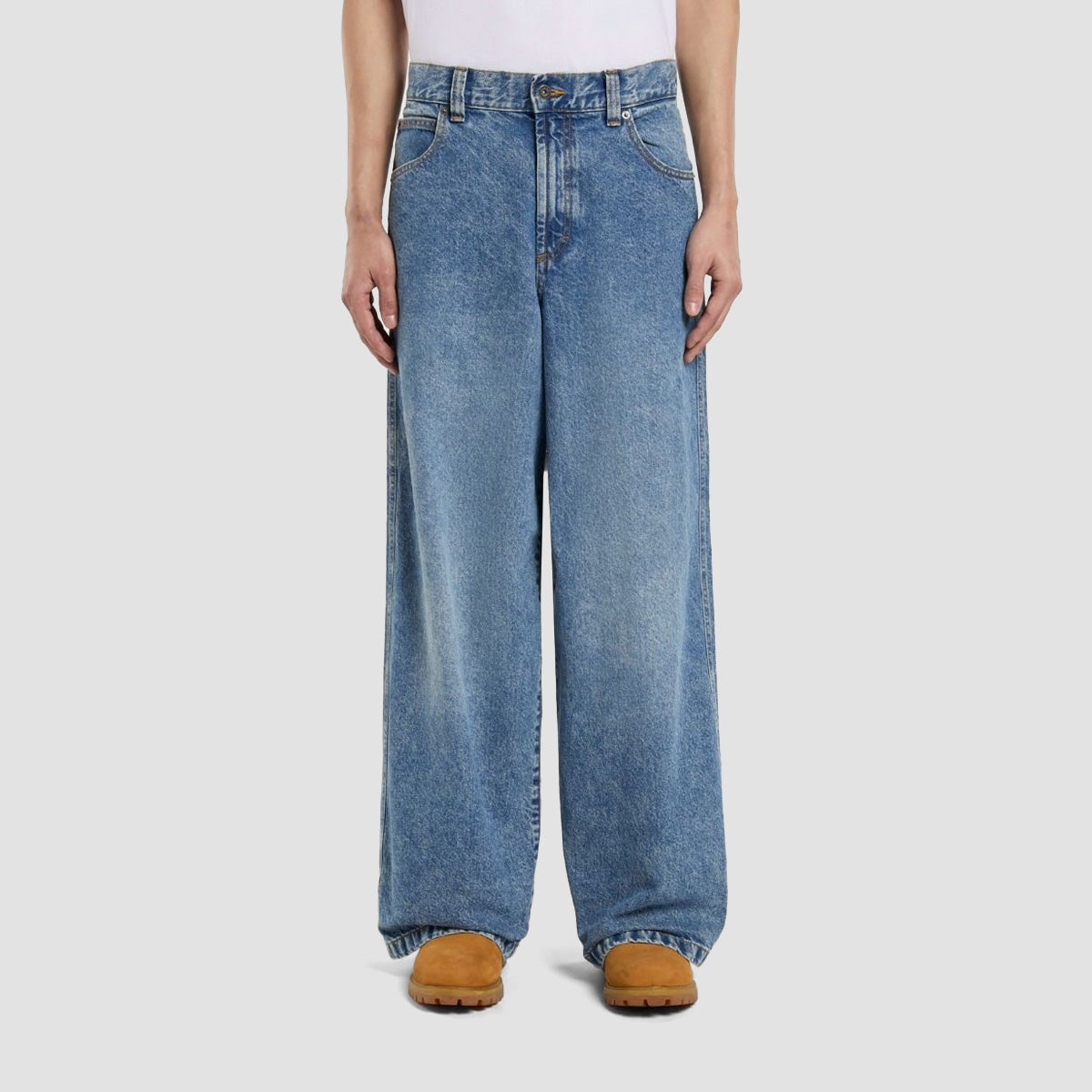 Dickies Loose Wave Baggy Jeans Rinsed Fade