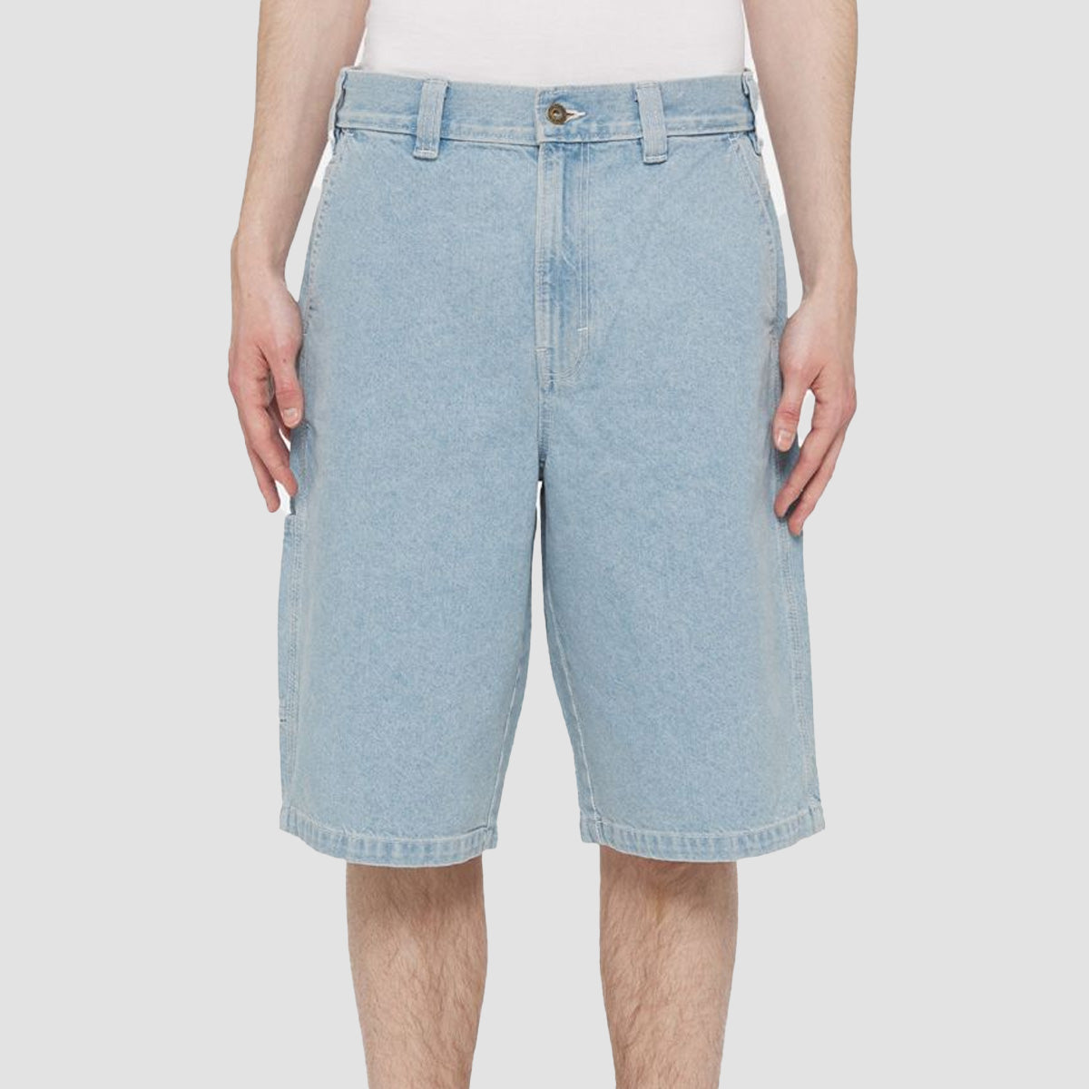 Dickies Madison Denim Shorts Vintage Blue