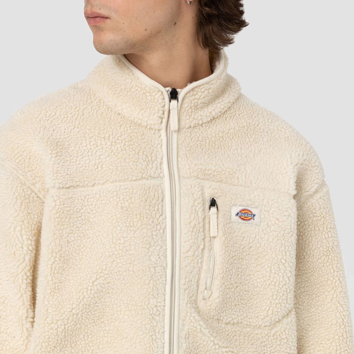 Dickies Mount Hope Fleece Jacket Whitecap Grey