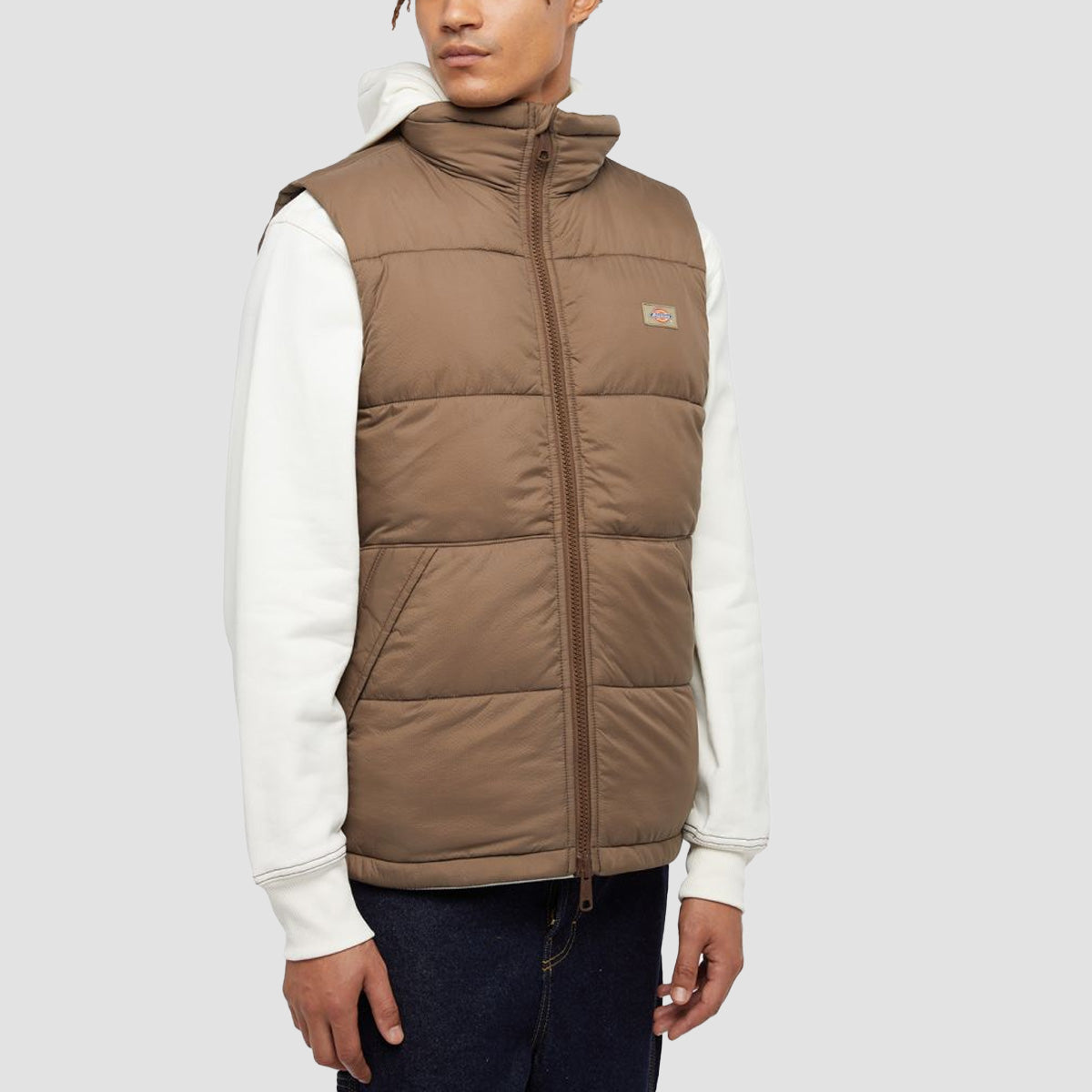 Dickies Waldenburg Vest Jacket Mushroom