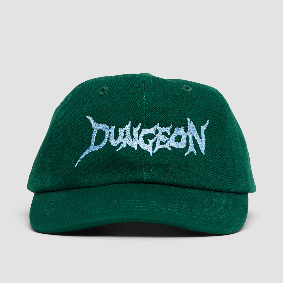 Dungeon Logo Brushed Cotton Cap Kerry Green