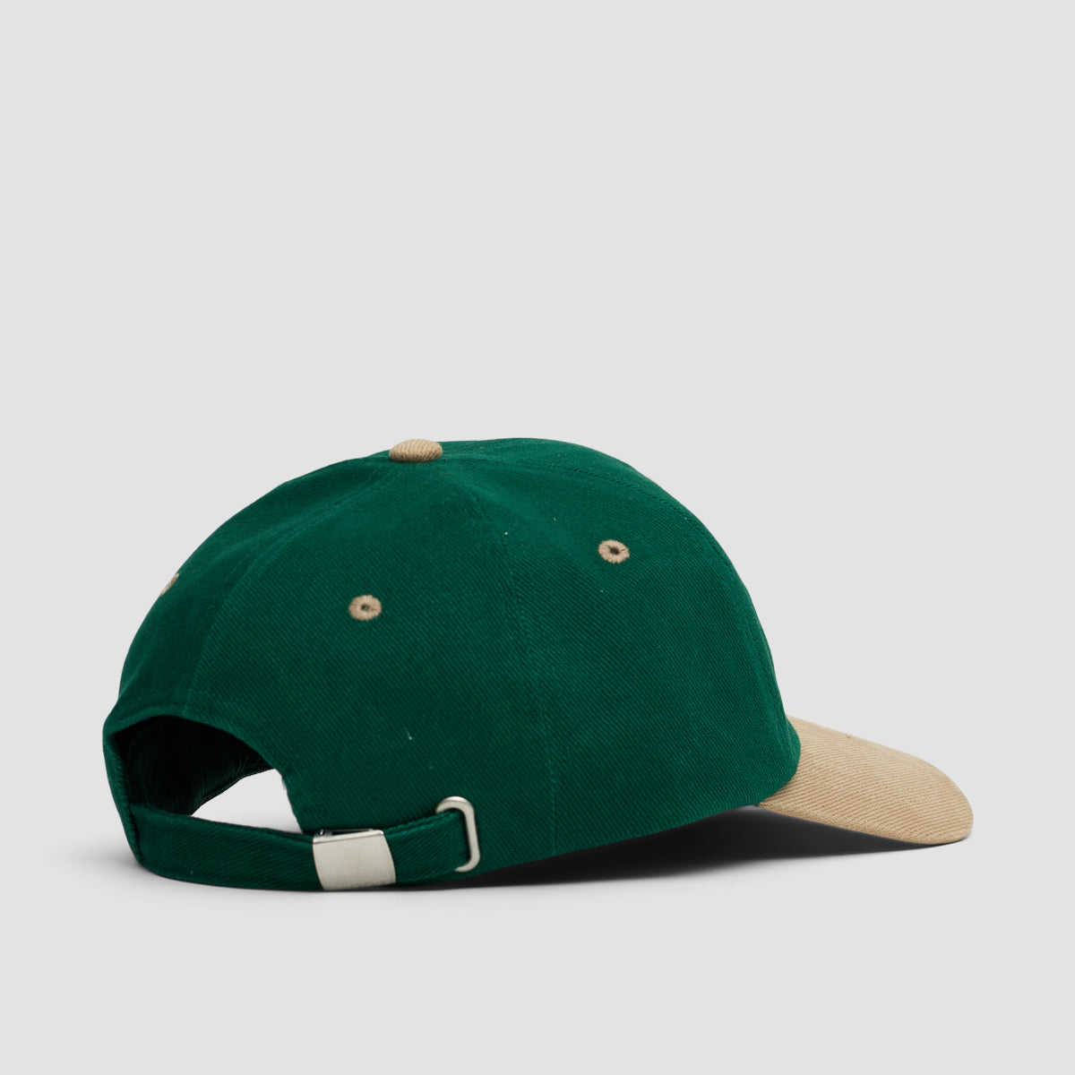 Dungeon Logo Brushed Cotton Cap Green/Taupe