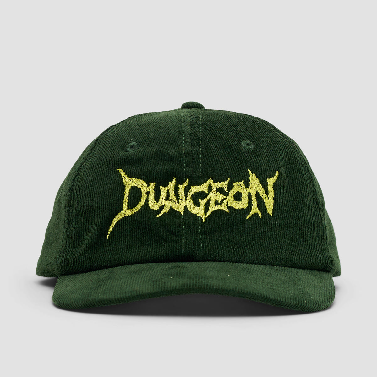 Dungeon Logo Cord Cap Olive
