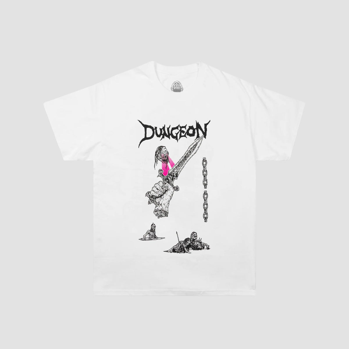 Dungeon Power Of Sword T-Shirt White
