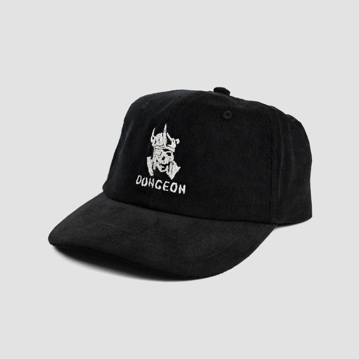 Dungeon Riddle Master Cord Cap Black