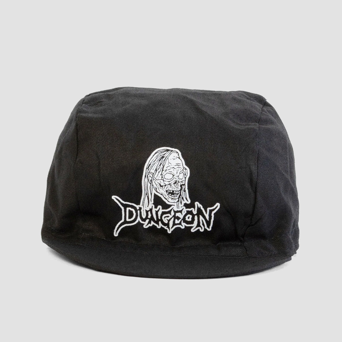 Dungeon Severed Head Cycling Cap Black/White