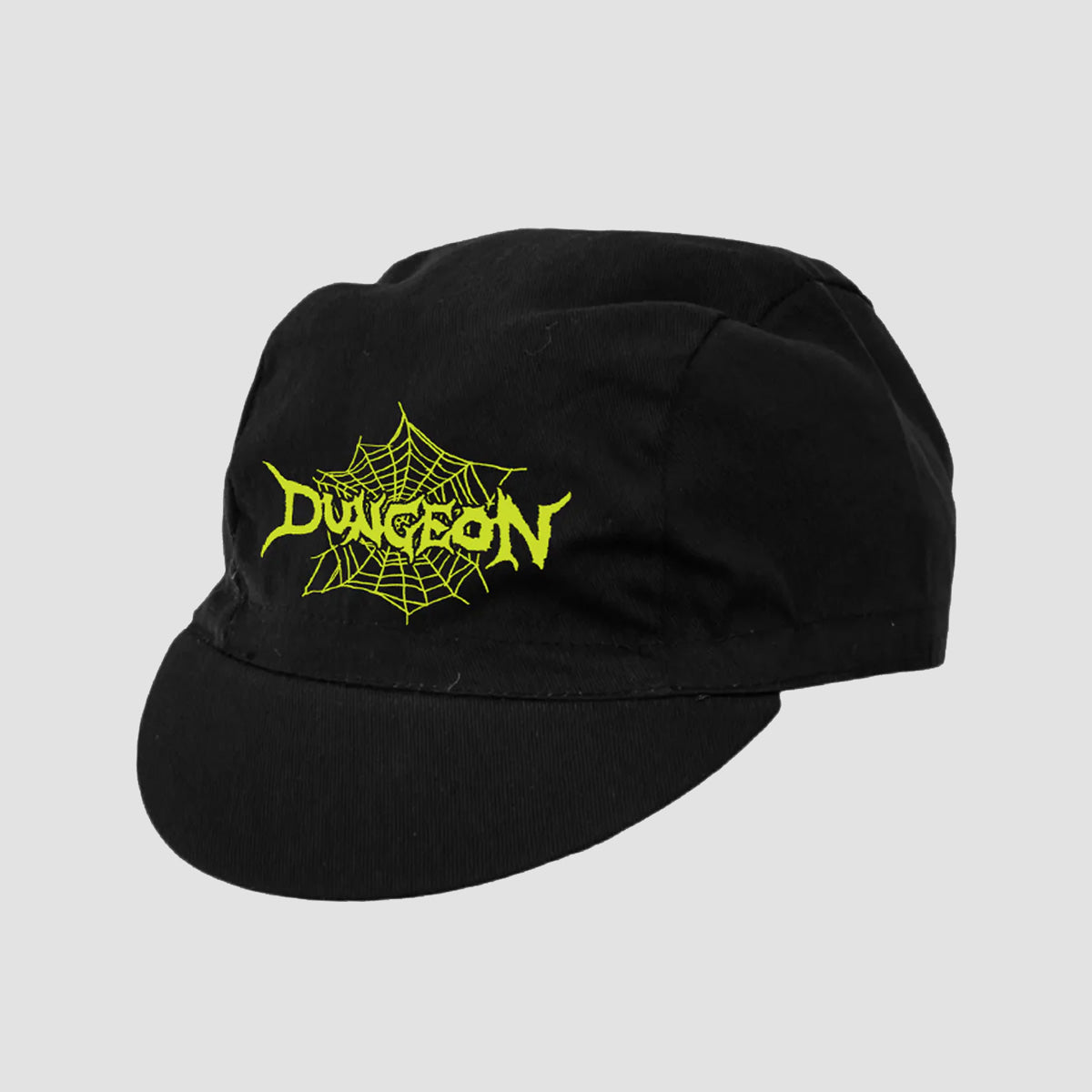 Dungeon Web Logo Cycling Cap Black/Green