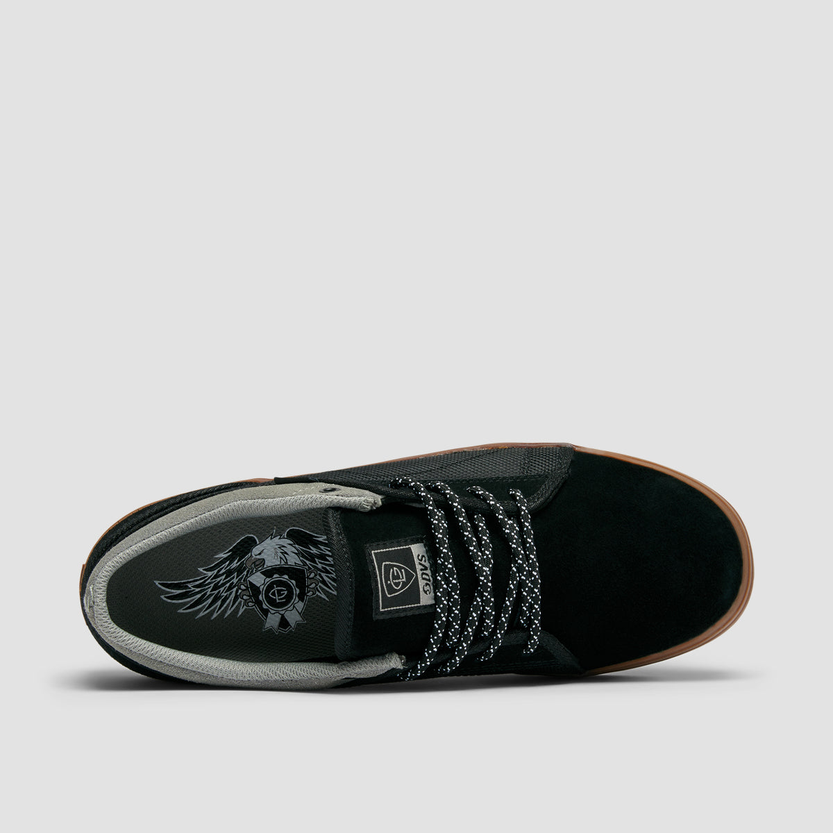 DVS Aversa+ Lutzka Shoes - Black/Grey Suede