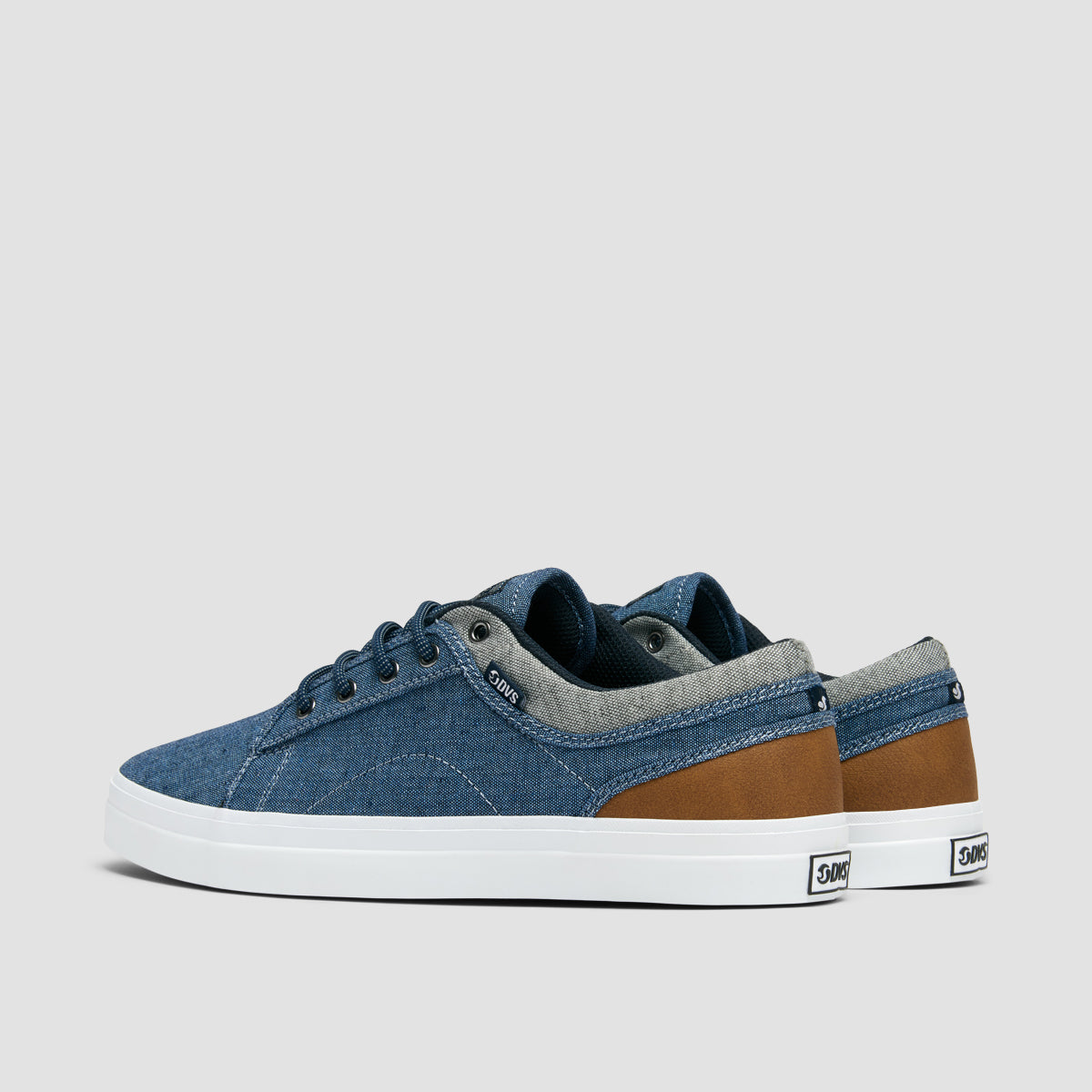 DVS Aversa+ Shoes - Dark Navy/Charcoal/Brown Textile