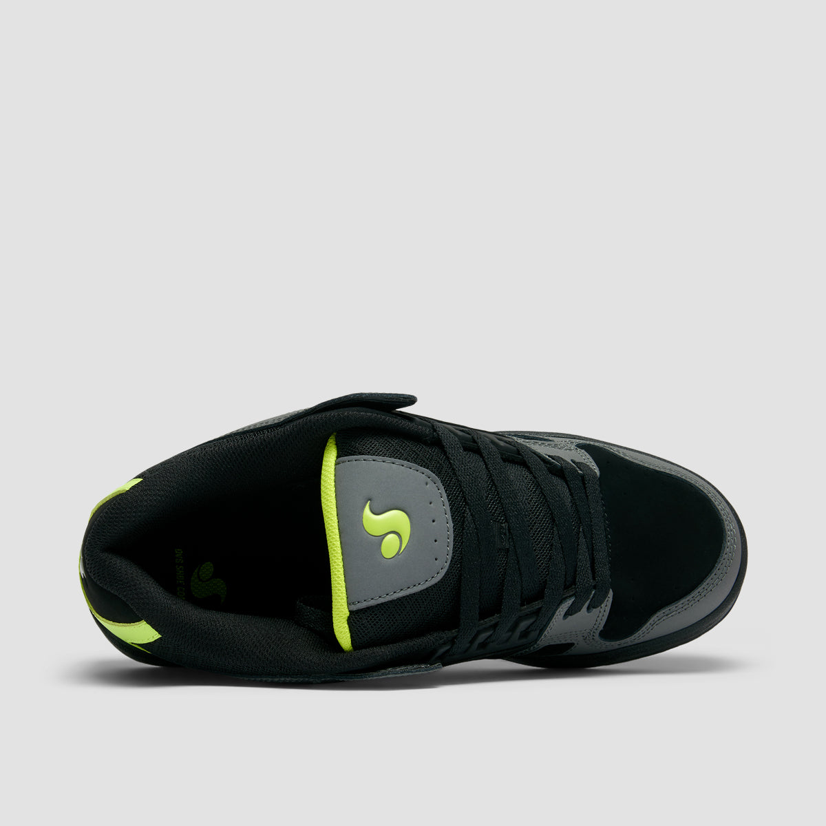 DVS Celsius Shoes - Black/Charcoal/Lime Nubuck