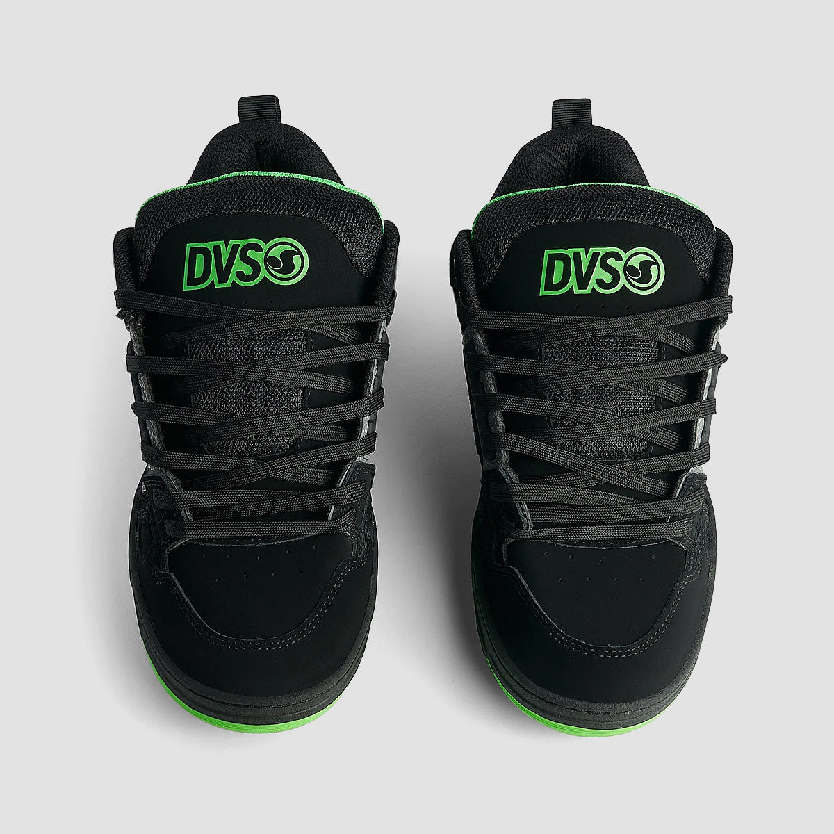 DVS Comanche Shoes - Black/Charcoal/Lime