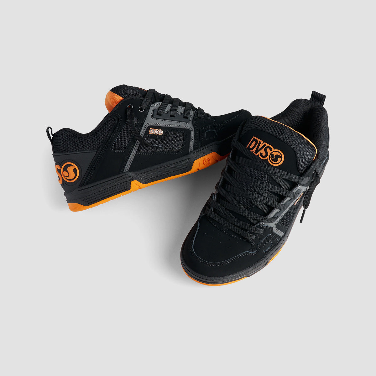 DVS Comanche Shoes -  Black/Charcoal/Orange
