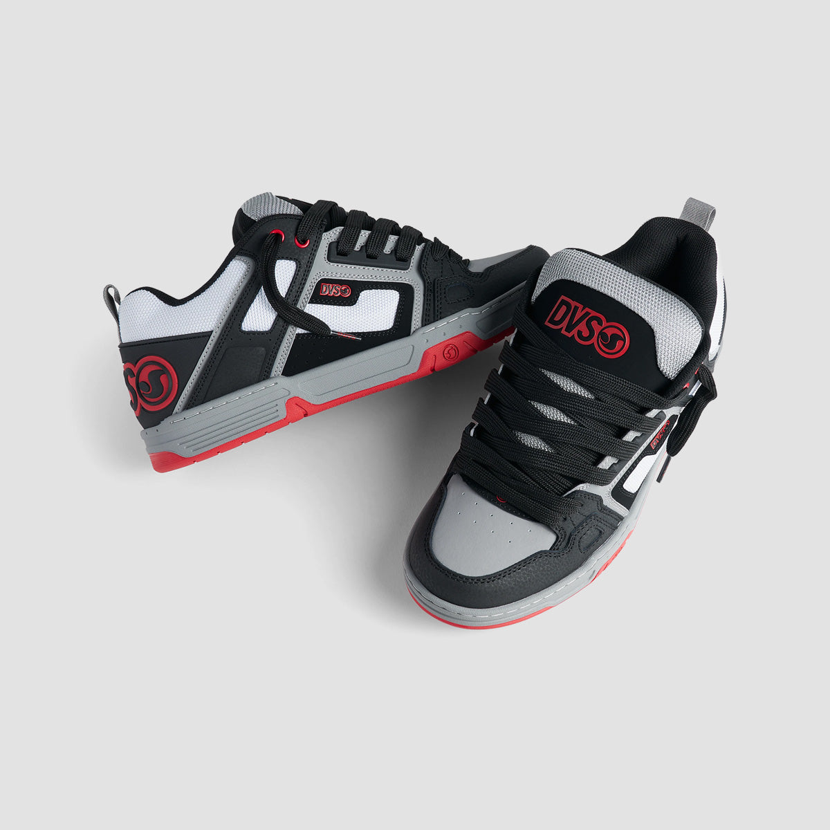 DVS Comanche Shoes -  Black/White/Charcoal