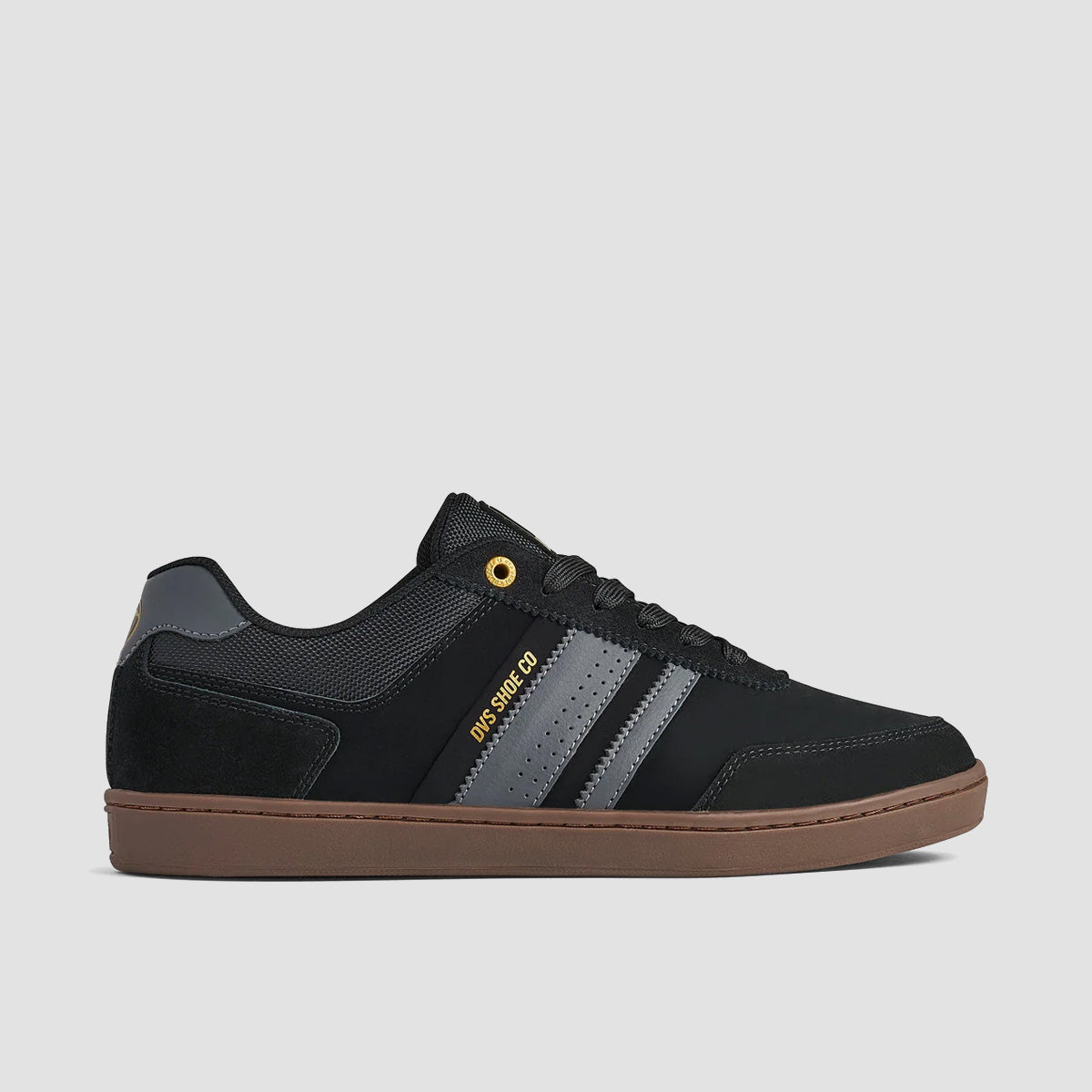 DVS Milan ST Shoes - Black/Black/Gum
