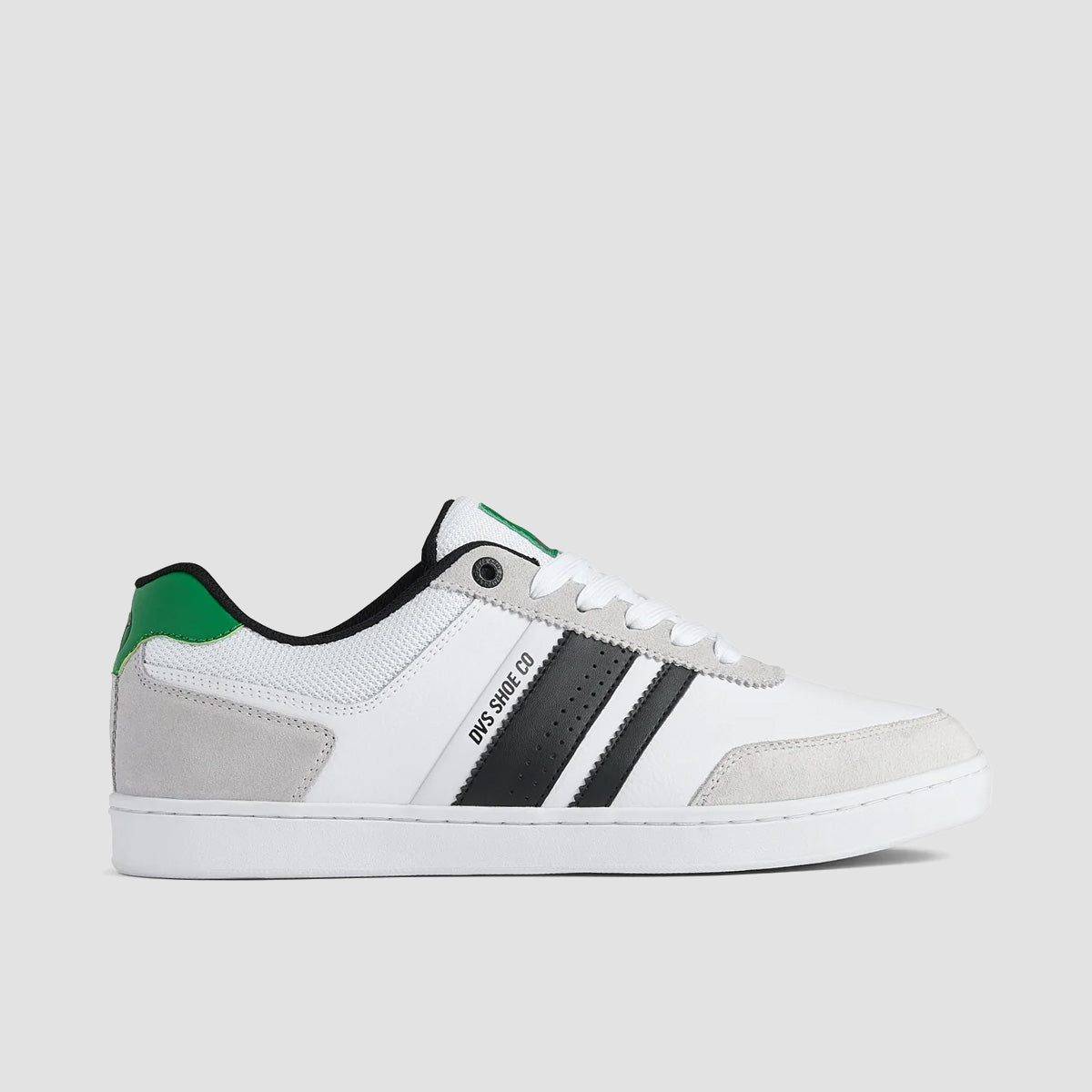 DVS Milan ST Shoes - White/Black/Green