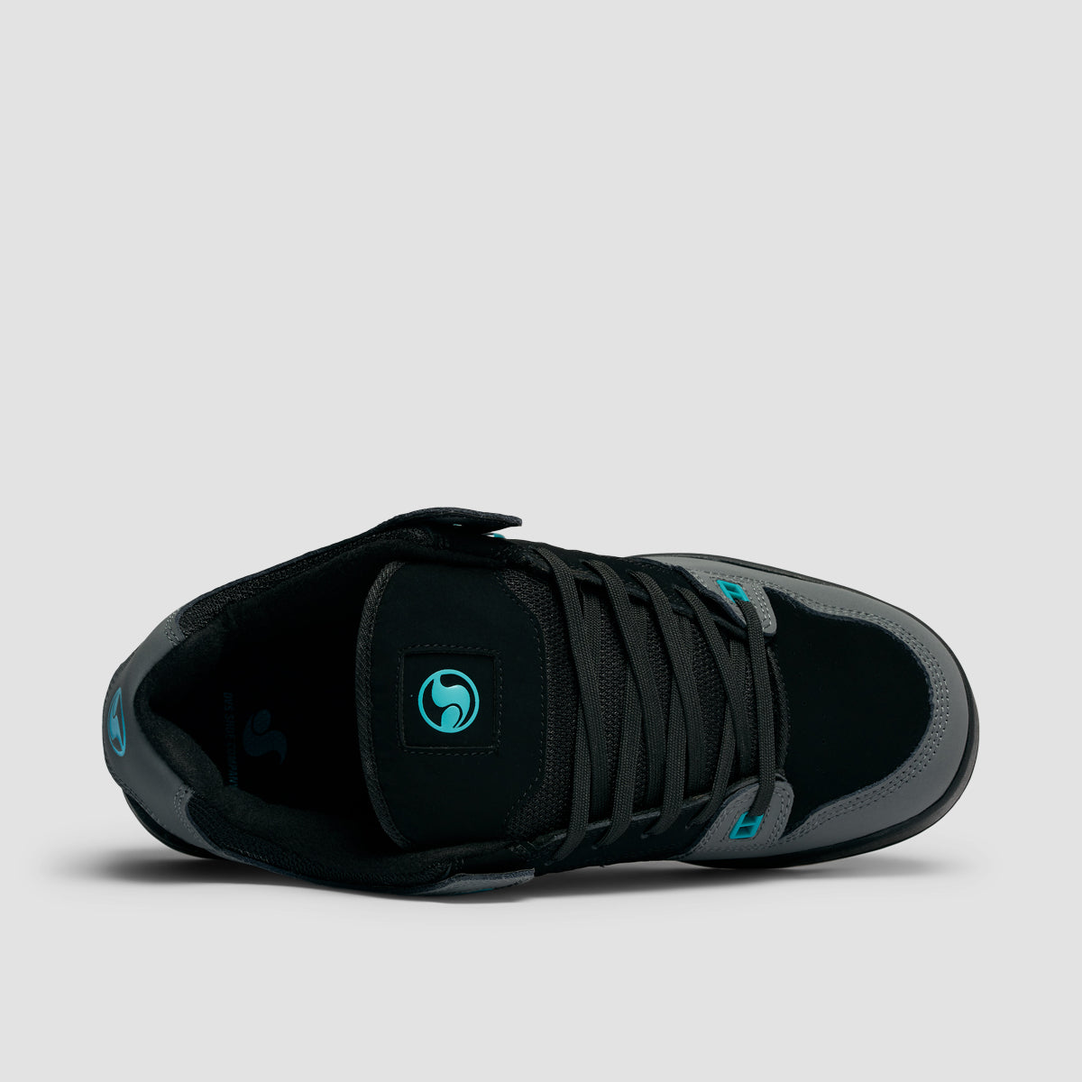 DVS Militia Snow Shoes - Black/Turquoise/Gum Nubuck