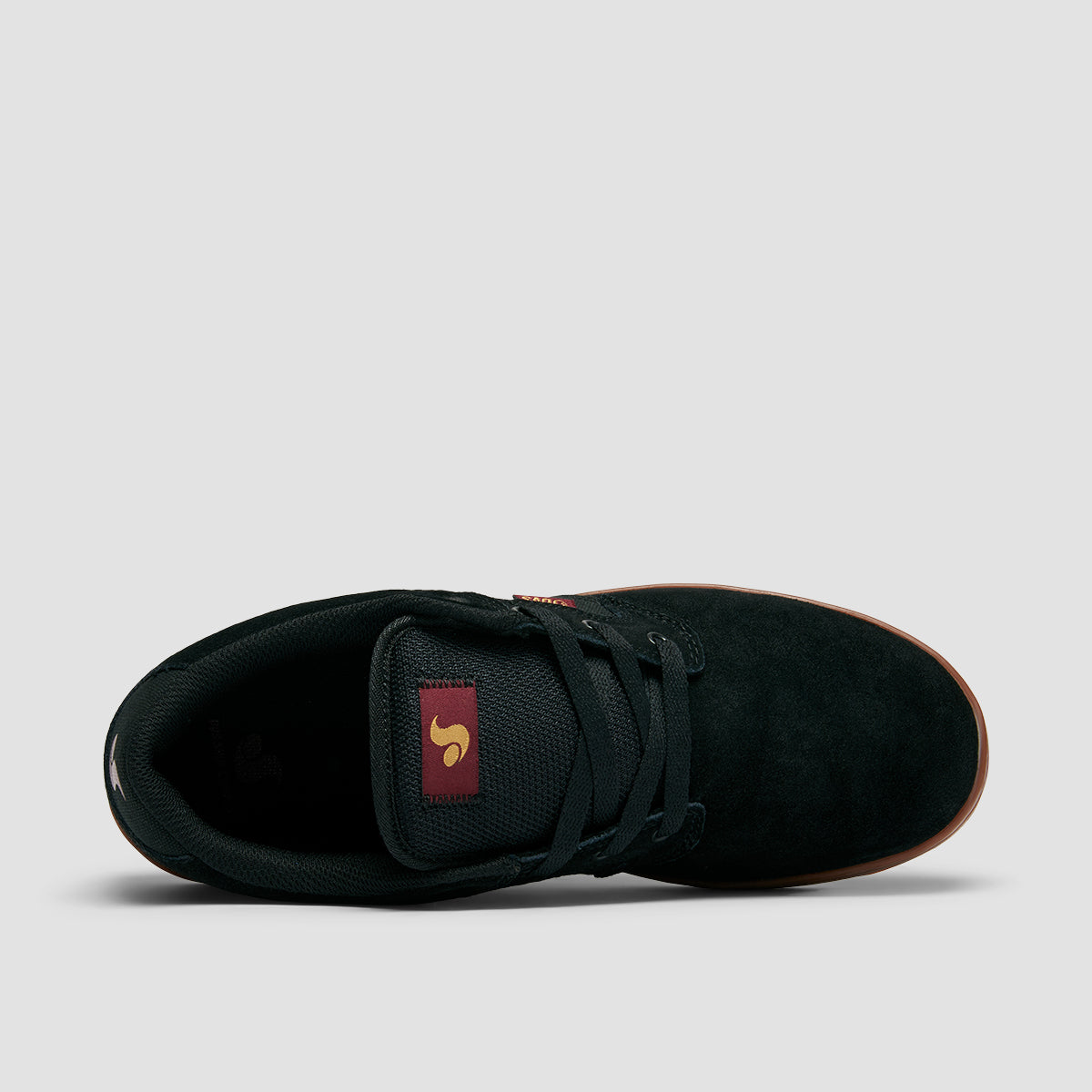 DVS Quentin Shoes - Black/Port/Gum Suede