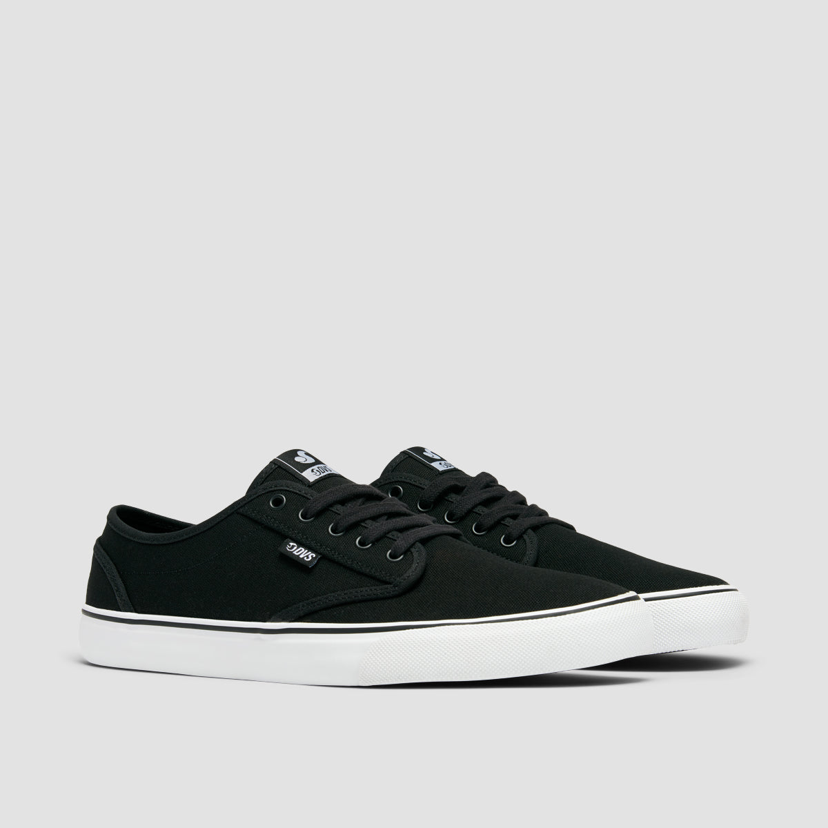 DVS Rico CT Shoes - Black/White Canvas