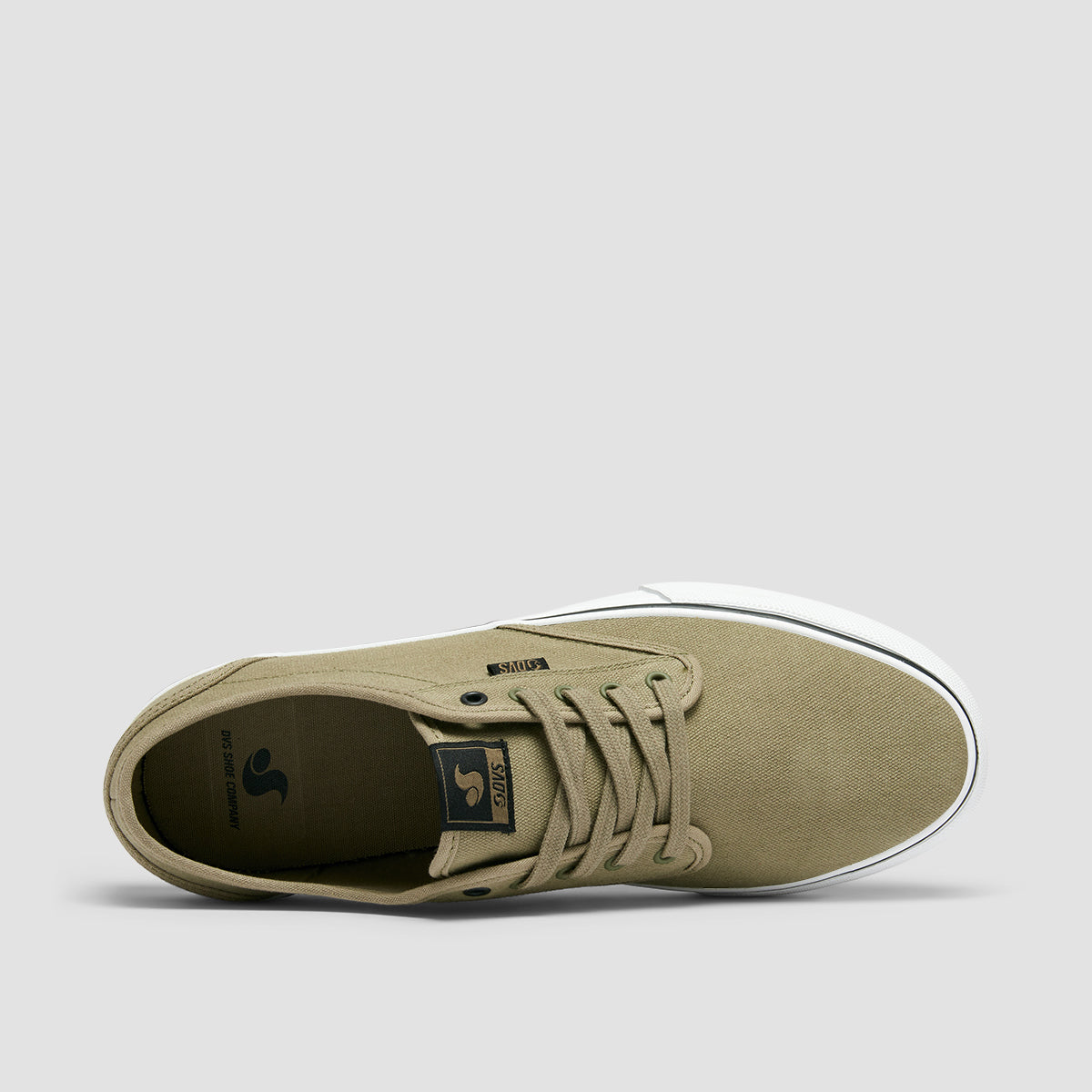 DVS Rico CT Shoes - Olive/White Canvas