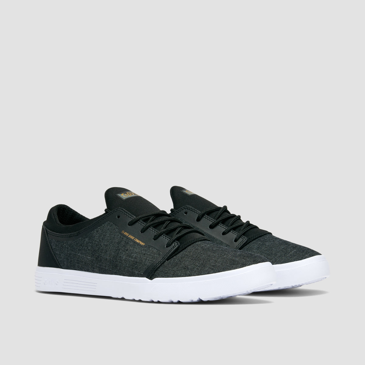 DVS Stratos LT+ Shoes - Black/Gold/Chambray