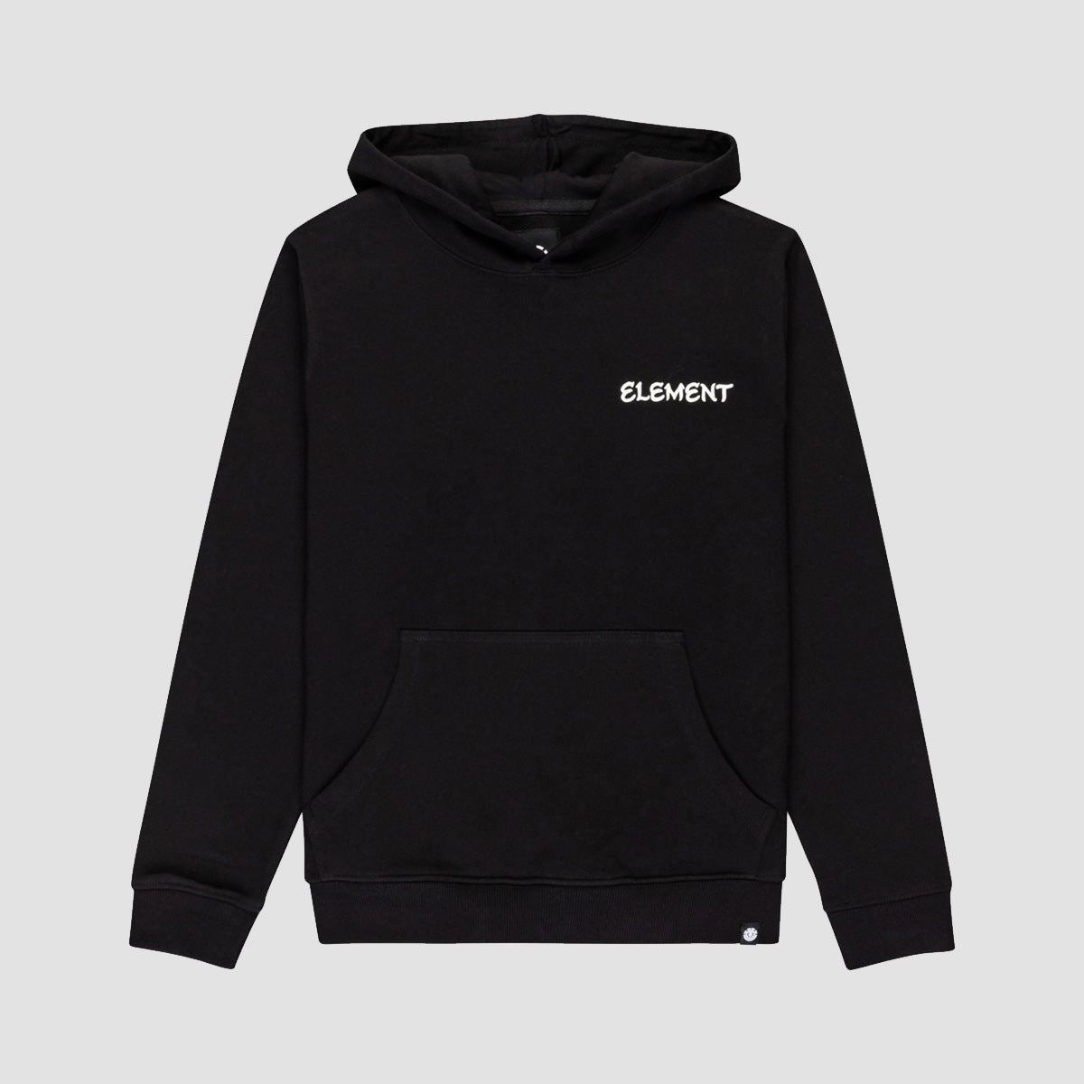 Element Black Cat Pullover Hoodie Flint Black - Kids