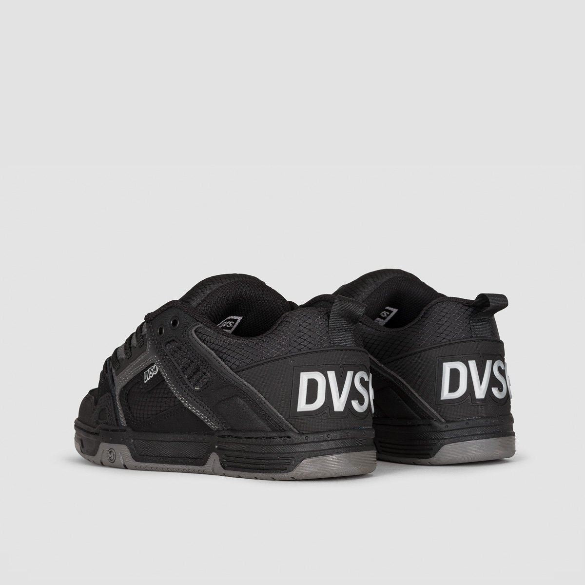 DVS Comanche Shoes - Black/Reflective/Charcoal/Nubuck