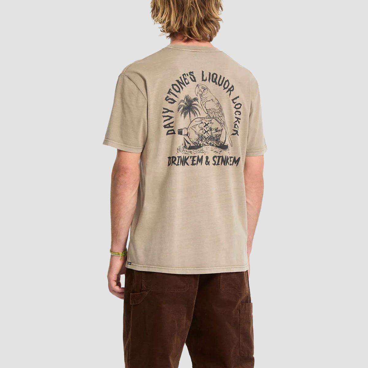 Volcom Liquor Locker PW T-Shirt Brindle