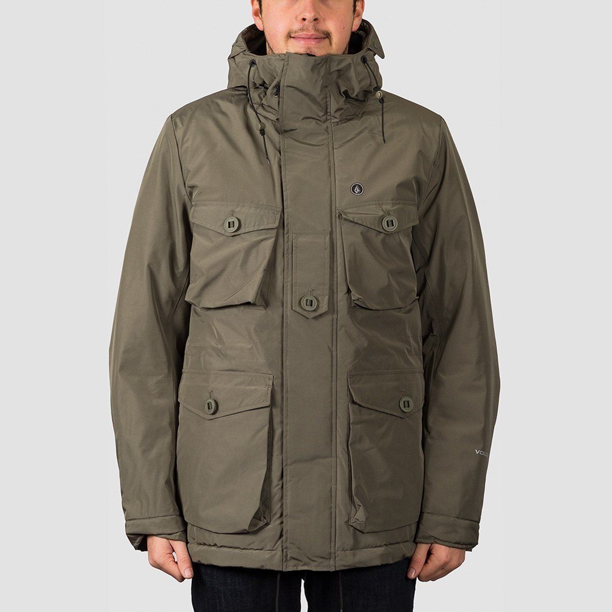 Volcom Hawstone 5K Jacket Army Green Combo