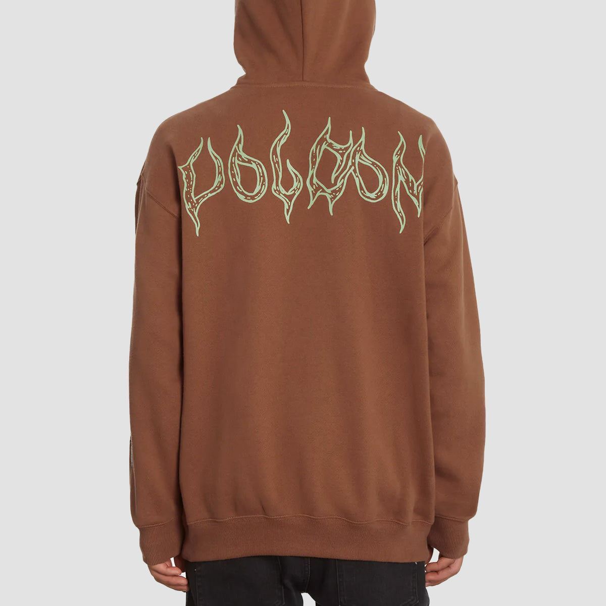 Volcom Chrissie Abbott X French FA Pullover Hoodie Mocha