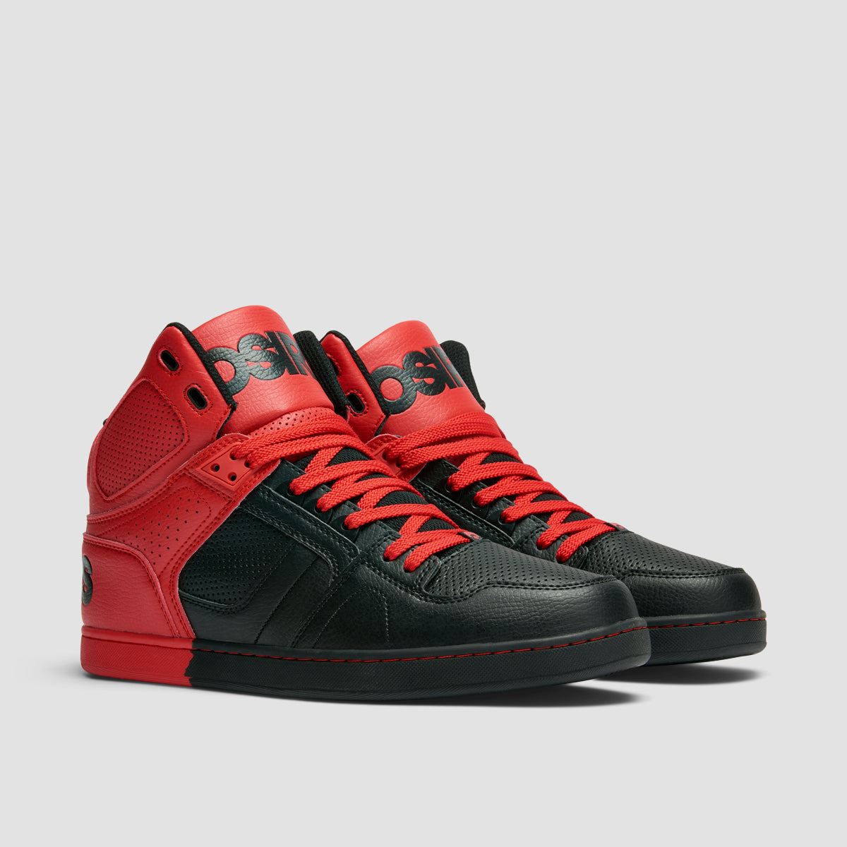 Osiris NYC 83 CLK Shoes - Black/Red/Dip