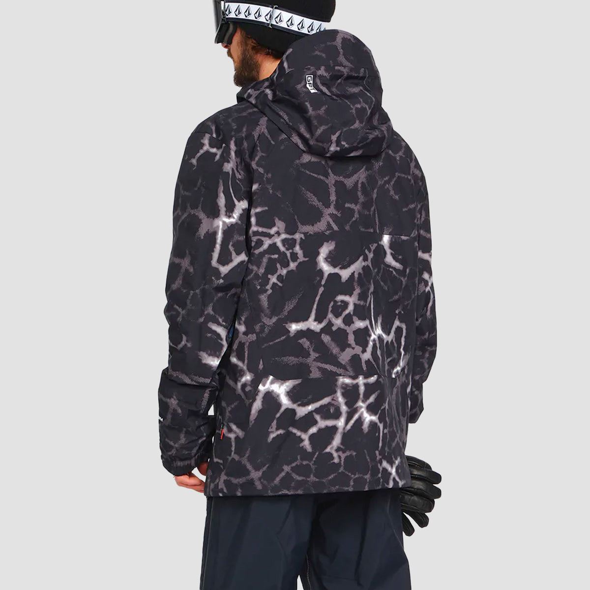 Volcom TDS INF Gore-Tex Snow Jacket Black Giraffe