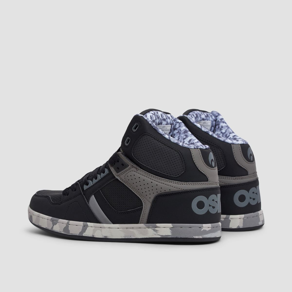 Osiris NYC 83 CLK Shoes - Black/Grey/Paint