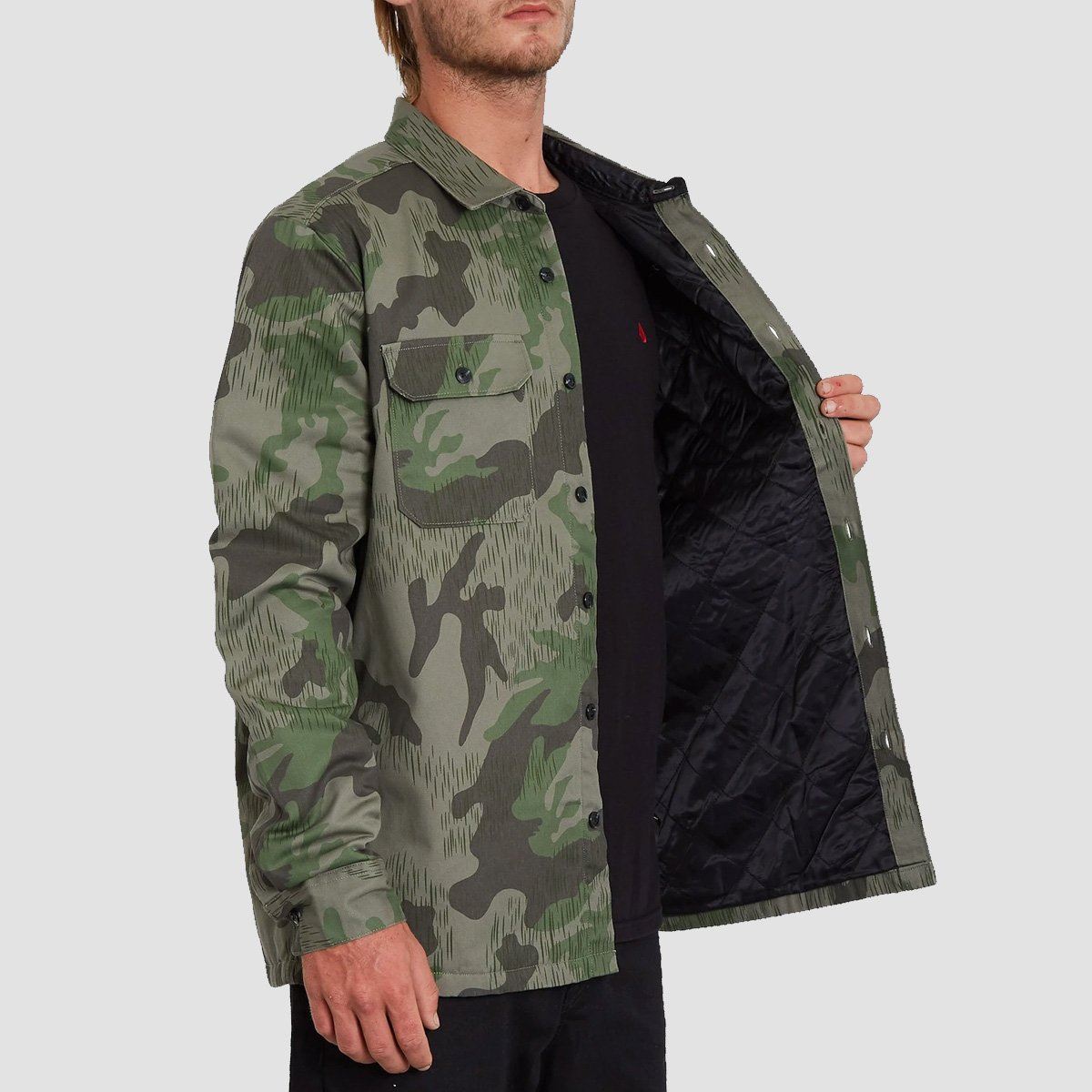 Volcom Trademan Longsleeve Shirt Camouflage