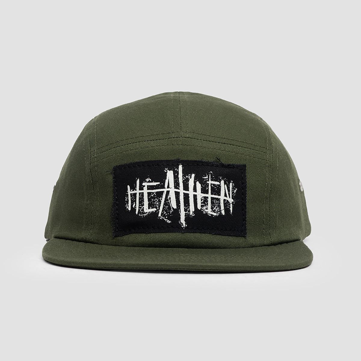 Heathen Arclite Five Panel Cap Army