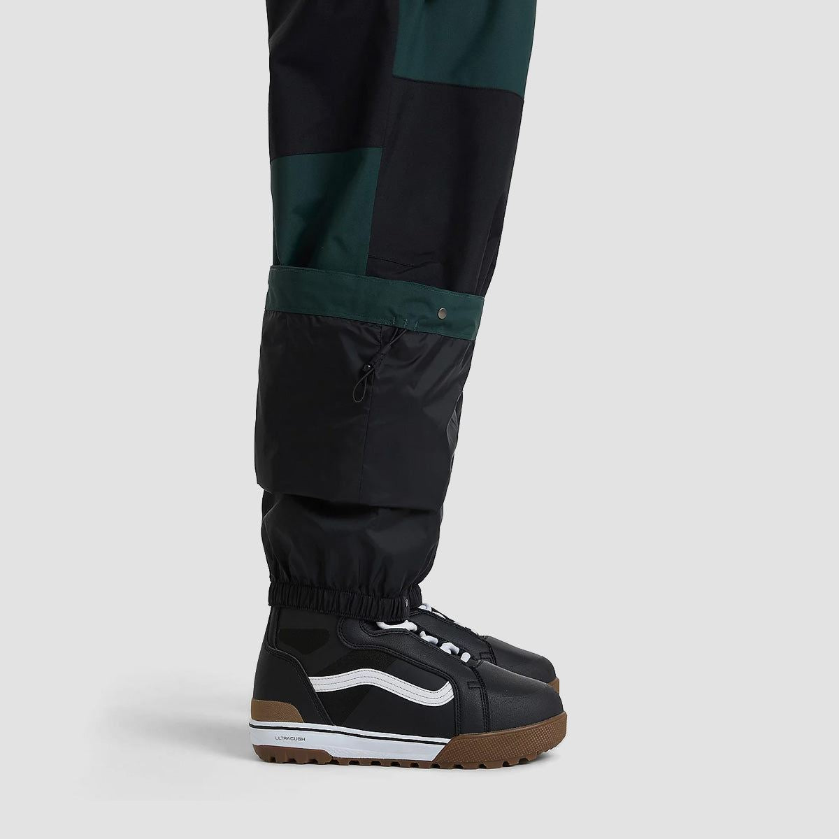 Vans MTE Hellbound Snow Pants Black/Green Gables