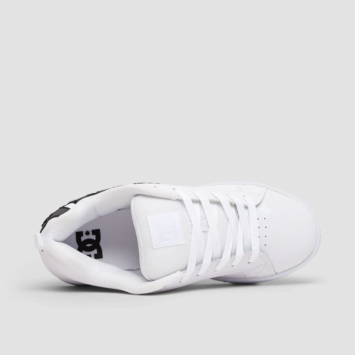 DC Court Graffik Shoes - White/Black/Yellow - Womens