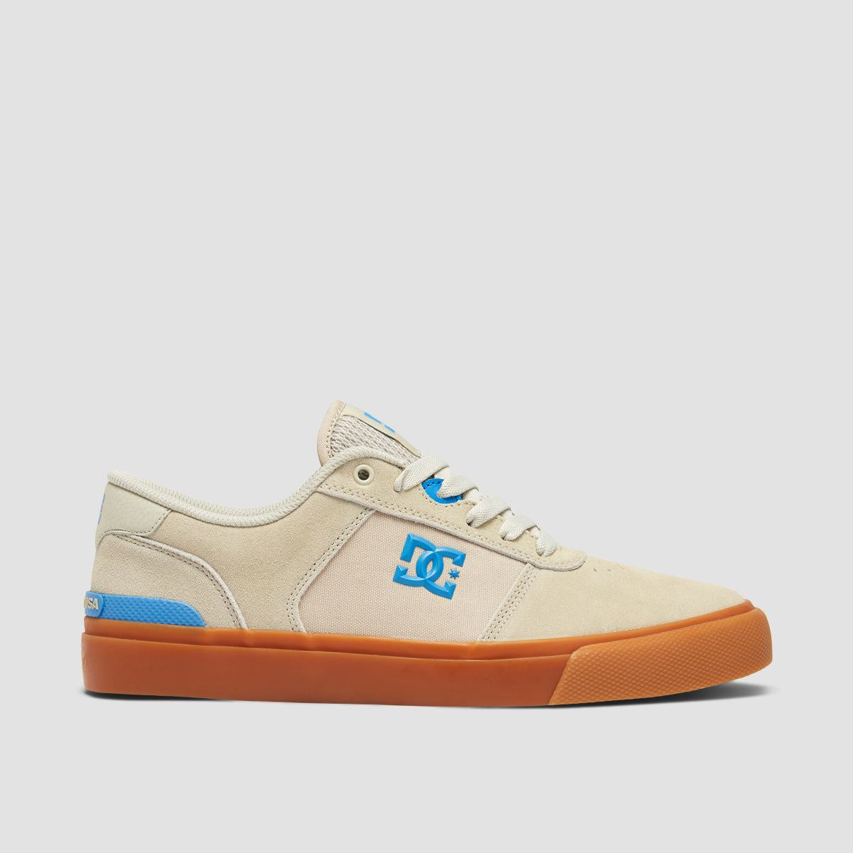 DC Teknic S Shoes - White/Gum