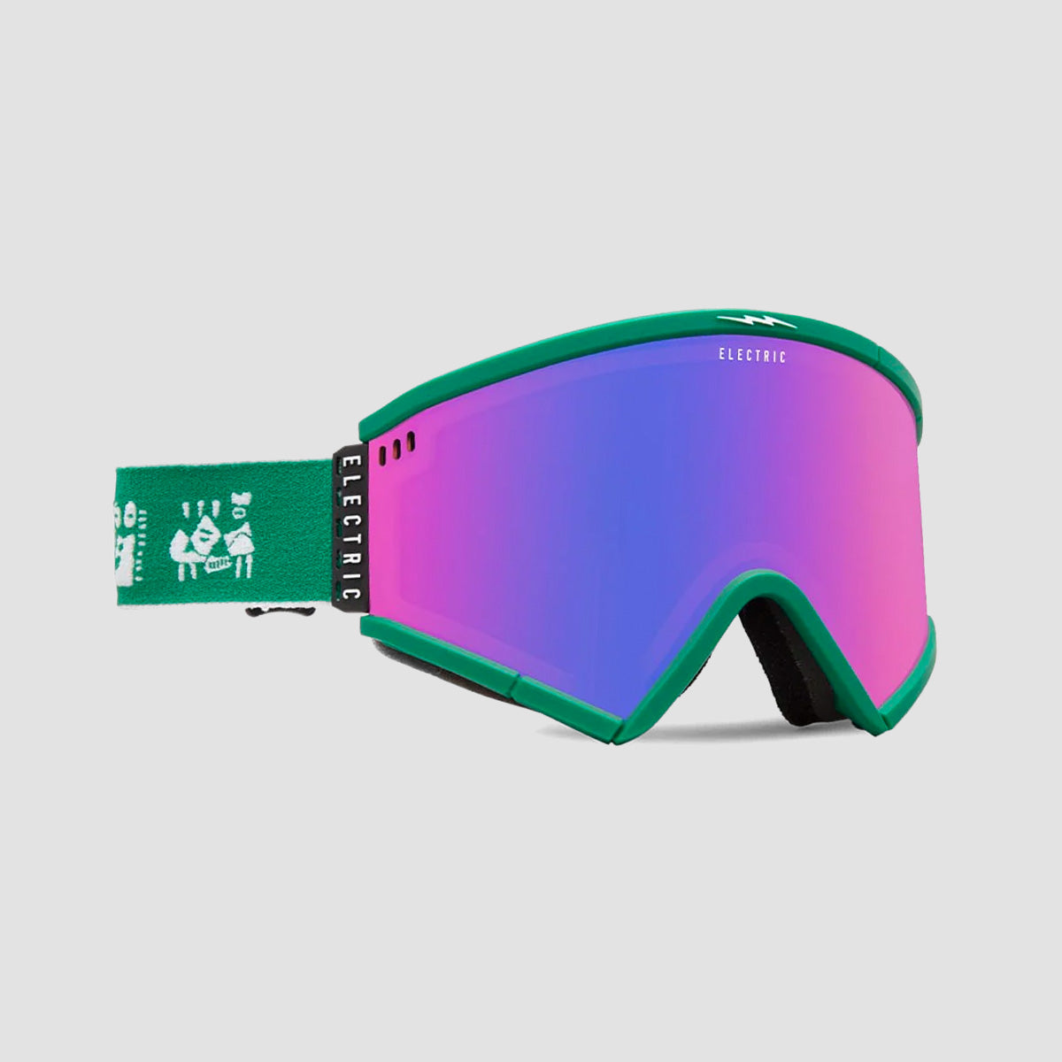 Electric Roteck Snow Goggles Arthur Longo Signature/Coyote Purple With