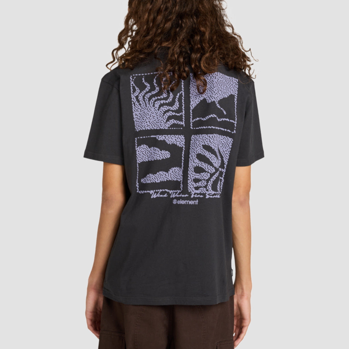 Element 4 Elements T-Shirt Off Black