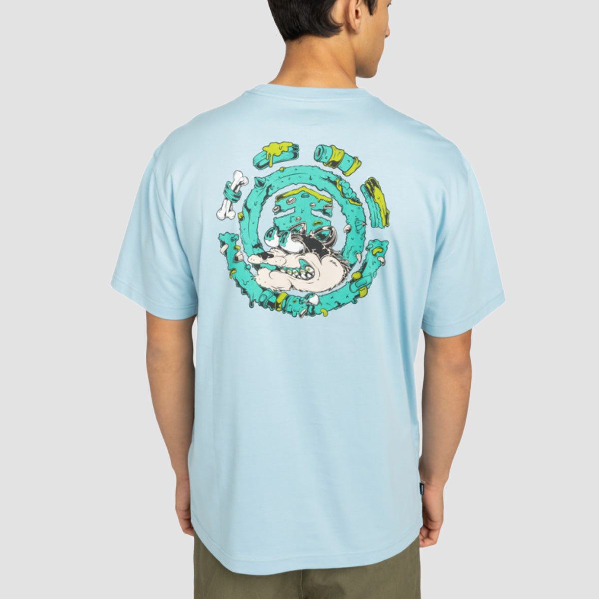 Element Bad Doggie T-Shirt Forget Me Not