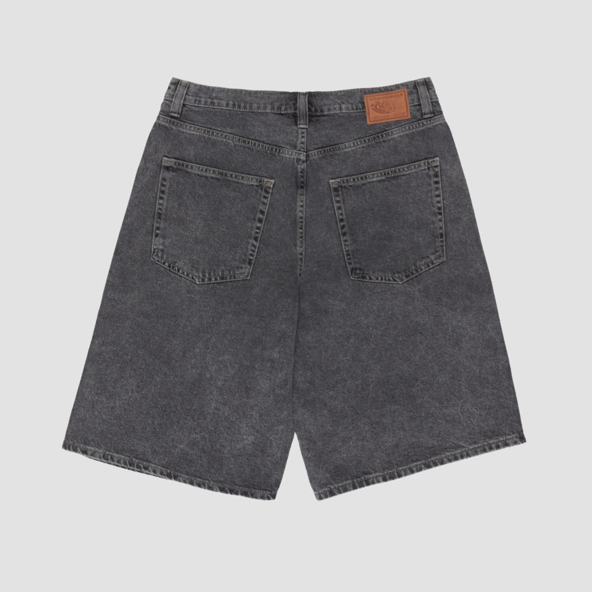 Element Big 5 Denim Shorts Mid Grey Tint
