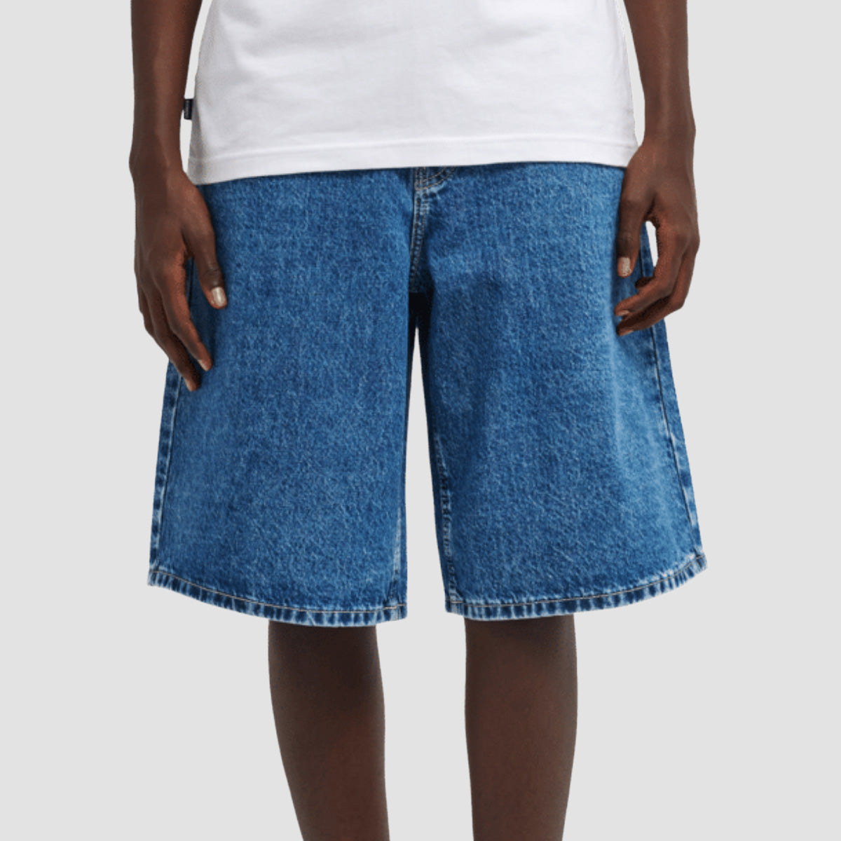 Element Big 5 Denim Shorts Mid Used