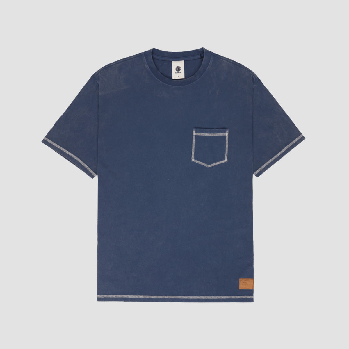 Element Cargo Pocket T-Shirt Dark Denim