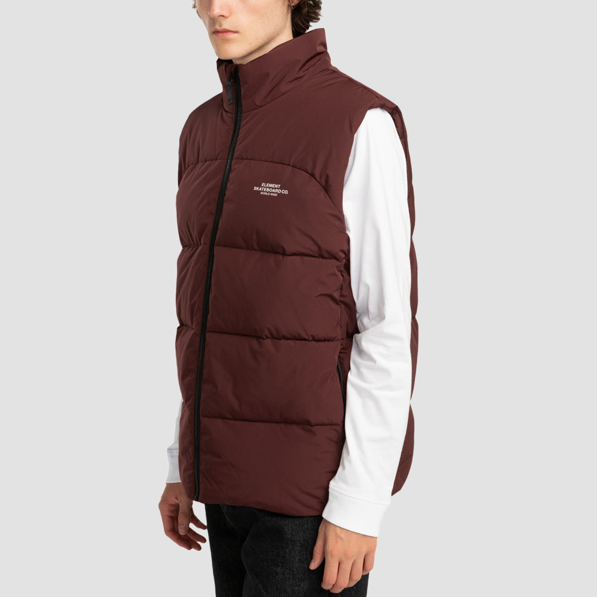 Element Classic Insulator Vest Jacket Decadent Chocolate