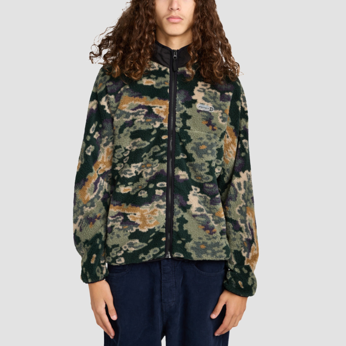 Element Classic Sherpa Fleece Jacket Tree Fungi